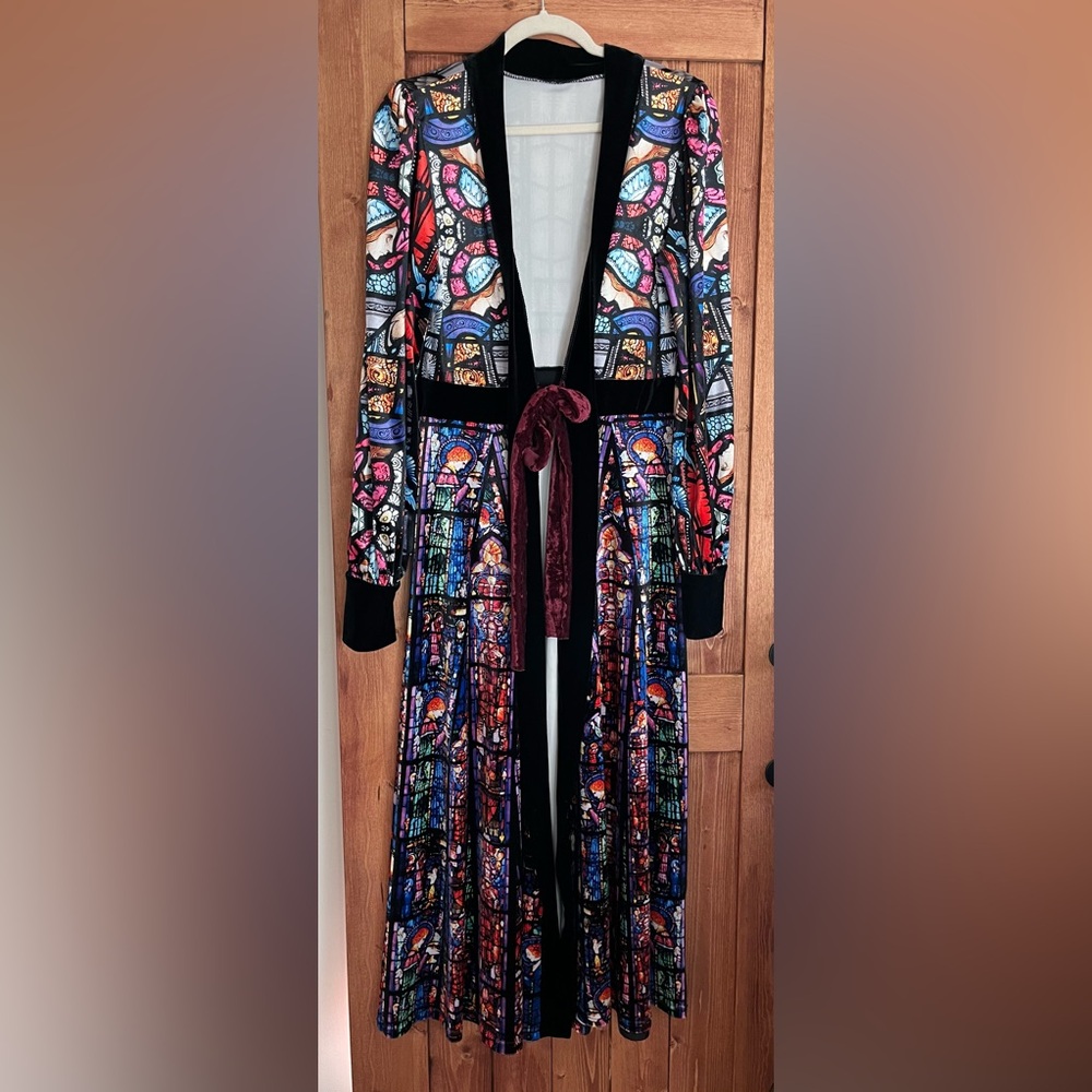 BlackMilk Adoration of the Sacred Heart Velvet Robe (Rare / HTF)